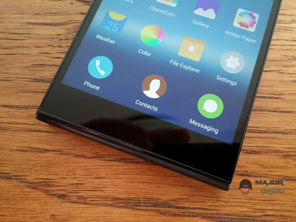 Gionee Elife E7 buttons