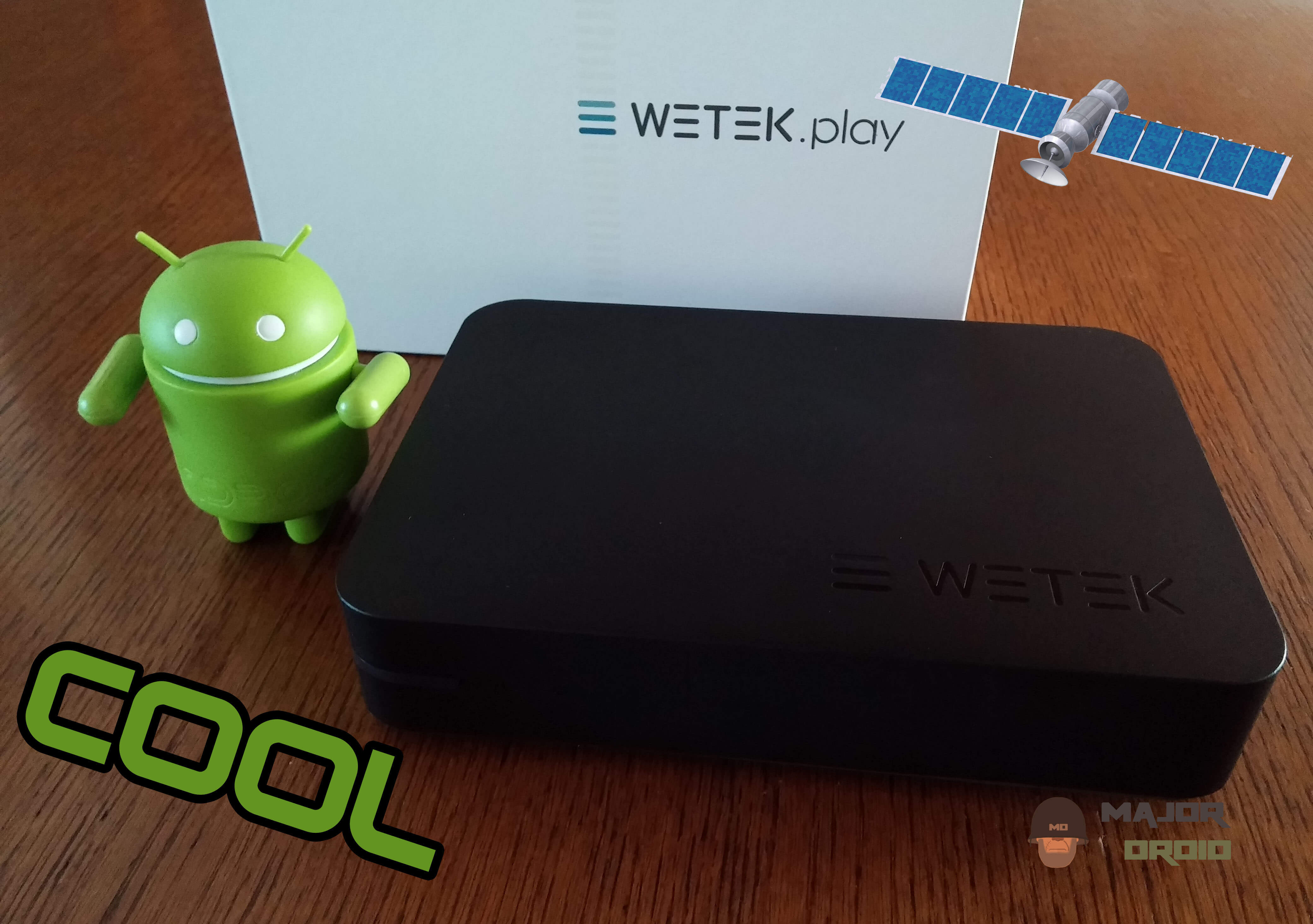 WeTek Play Android TV DVBS2 Satellite Receiver Review