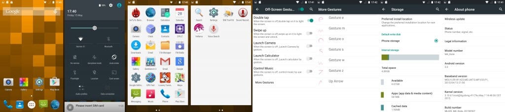 android lollipop on mlais m4 note