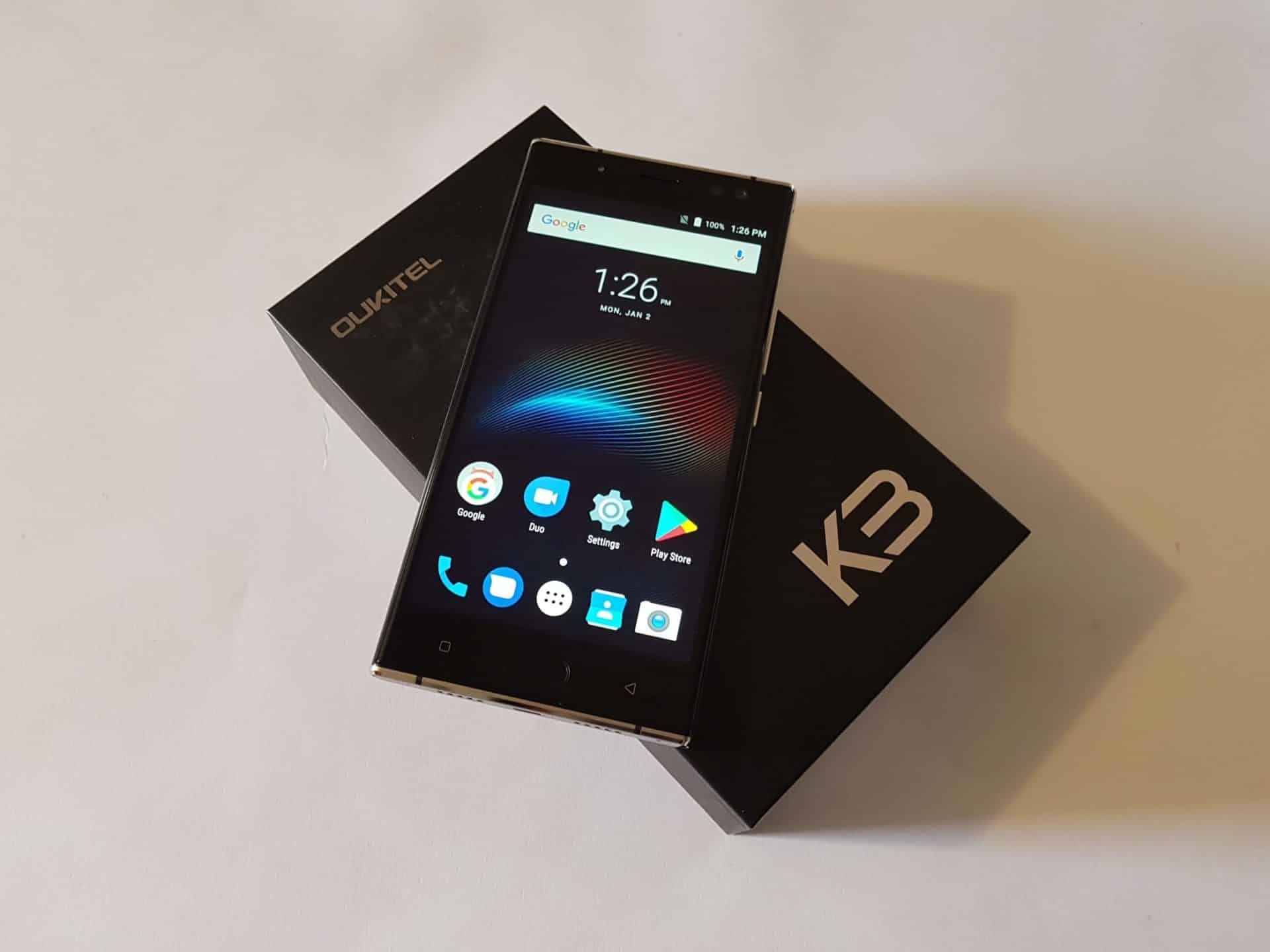 Article photo: Oukitel K3 Review – best Sony Xperia XZ Premium clone