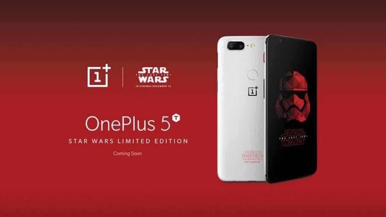 OnePlus 5T Star Wars Edition in Europe