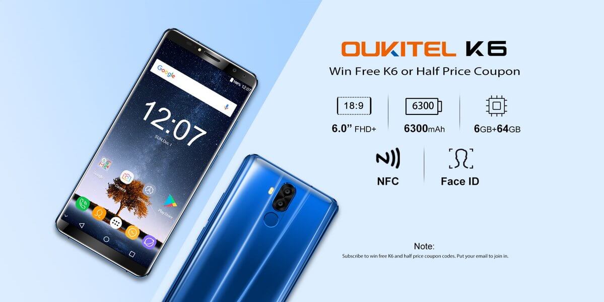 Oukitel K6