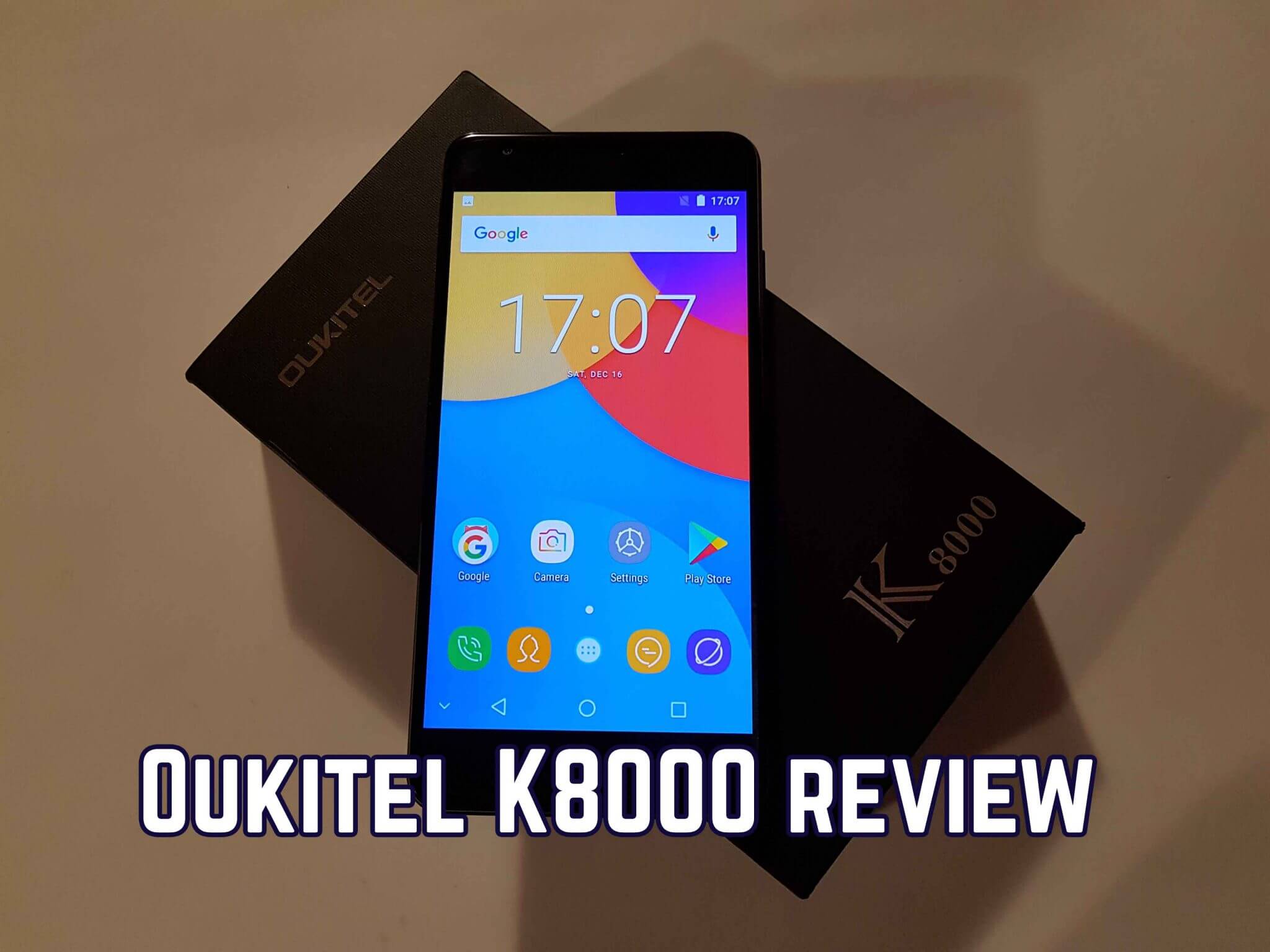 article photo: Oukitel K8000 review