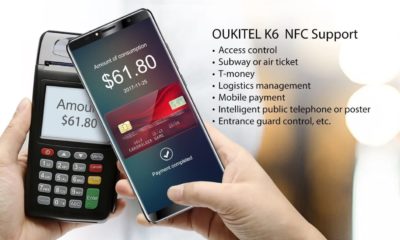 oukitel k6 nfc function