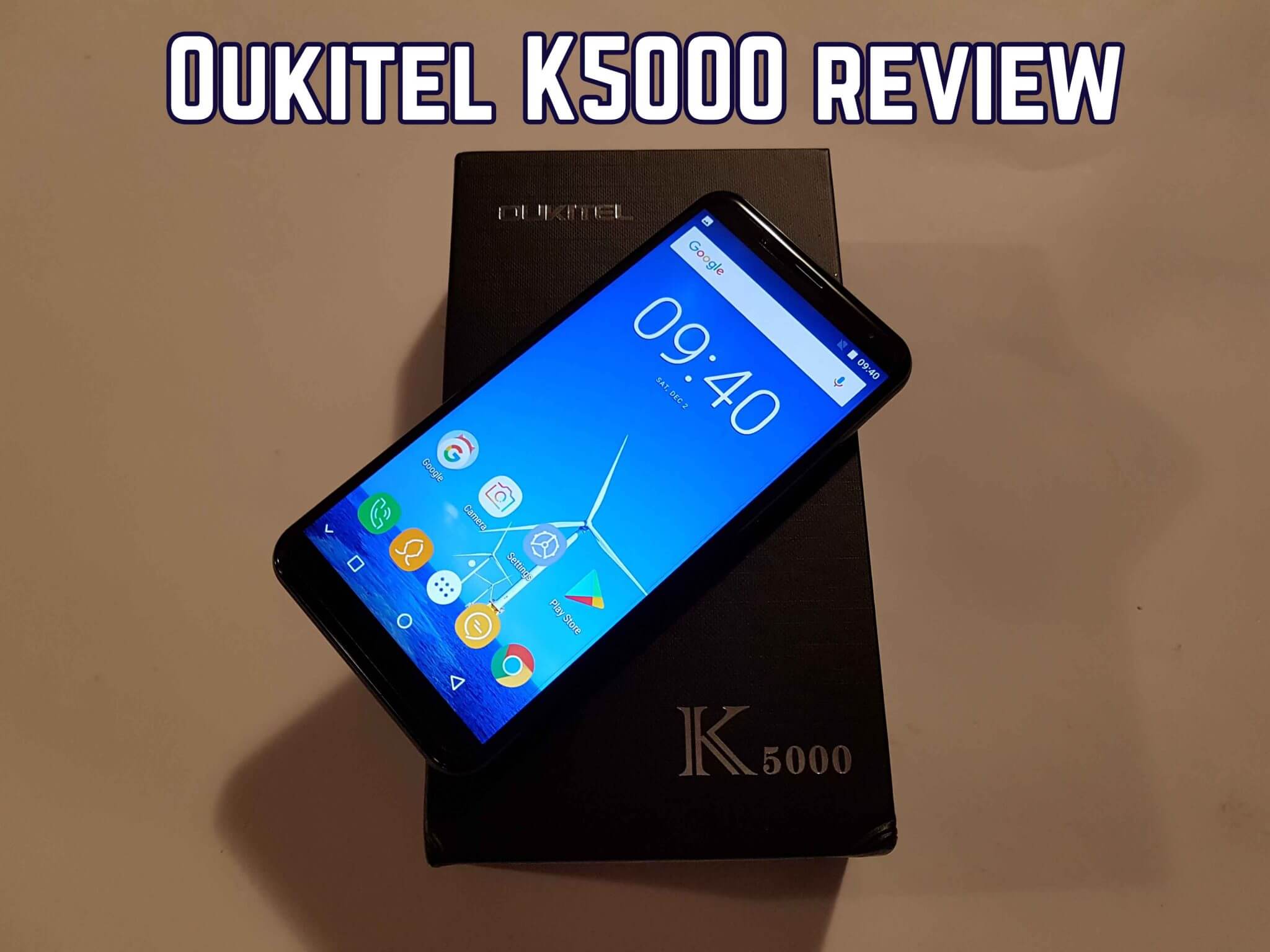 article photo: Oukitel k5000 review