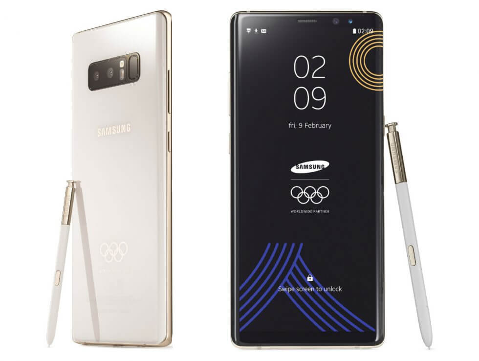 Galaxy Note 8 Pyeongchang 2018 Limited Edition