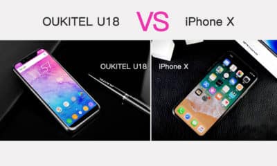 OUKITEL U18 VS iPhone X