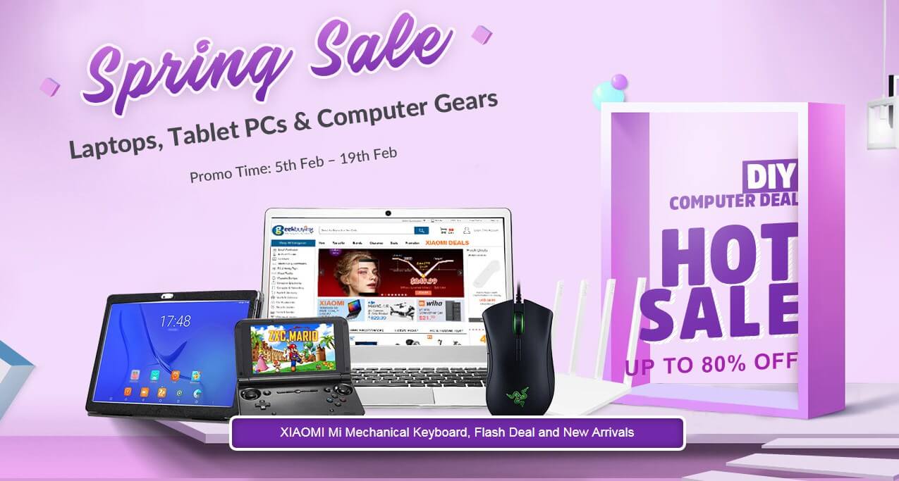 promotion at Geekbuying