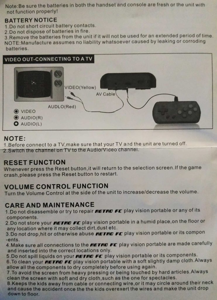 User manual Gocomma console