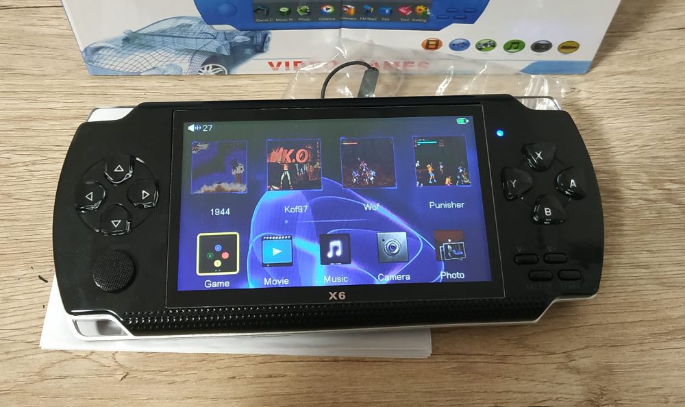 PSP X6 retro game console review