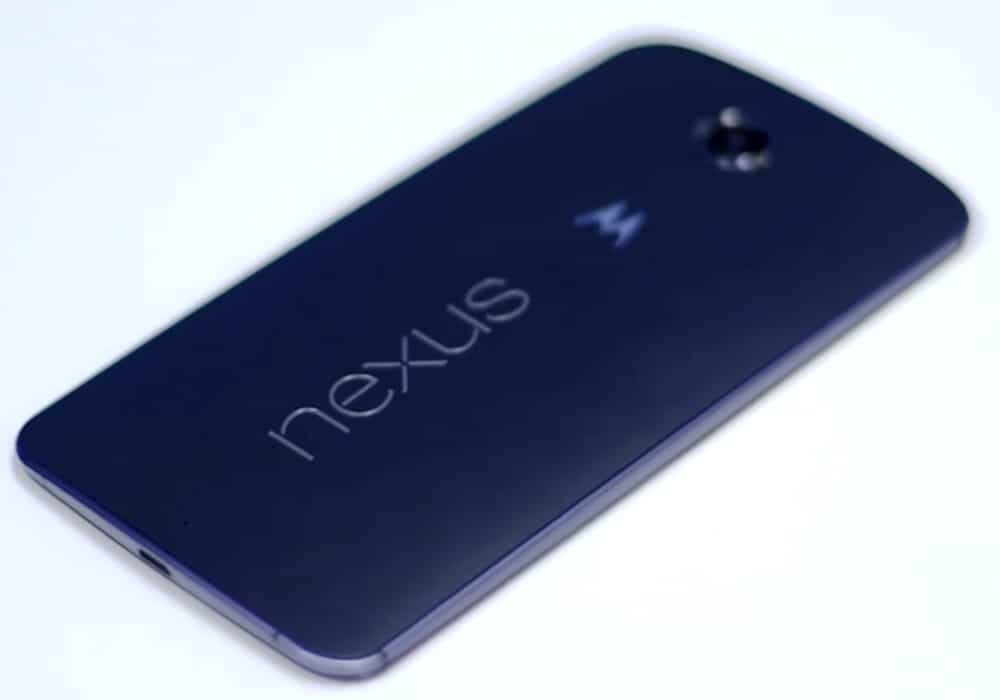 motorola nexus 6 back